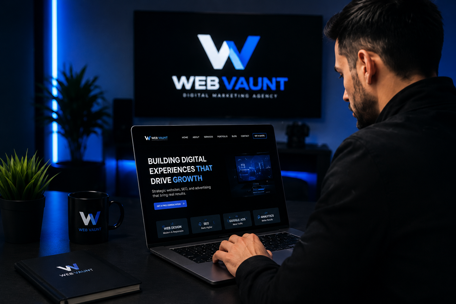 WebVaunt — Digital Marketing Agency